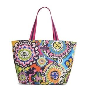 Vera Bradley Deluxe Family Beach Tote Rio Large Bag